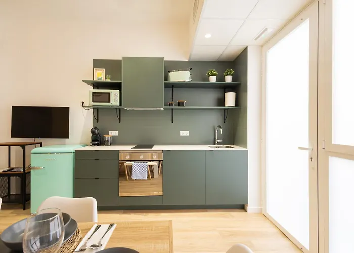 Vg New Flat 2 4 Pax, Wifi Ac * Valencia
